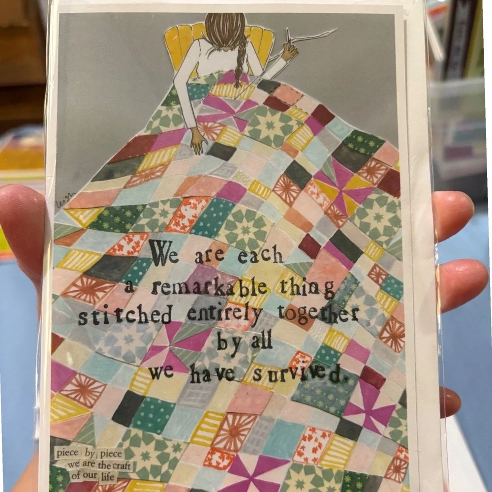 4 Friendship Curly Girl Design Greeting Cards Leigh Standley Inspirational Dream